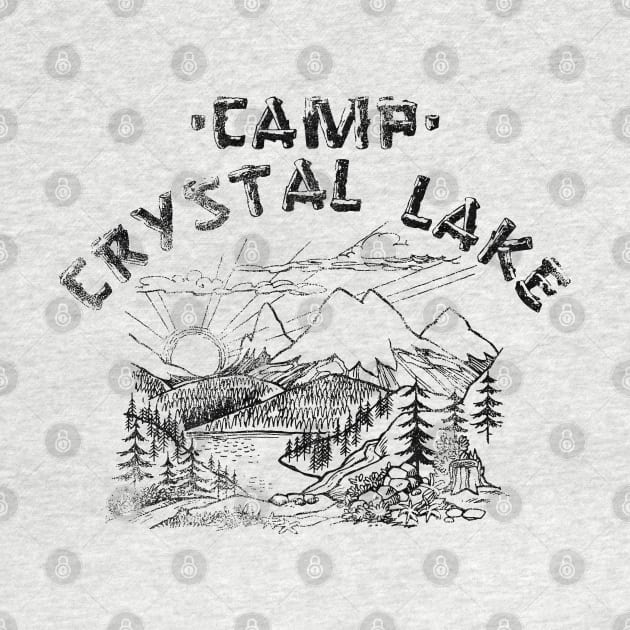 Camp Crystal Lake Counselor by goodwordsco